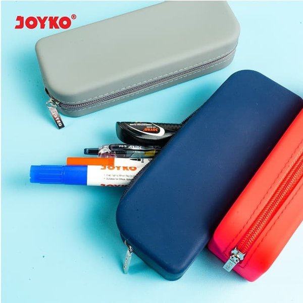 

Pencil Case Joyko PC-5002 Ukuran Medium 1 Sletting Bahan Silicon - Tempat Pensil Praktis Elegan- SHSNP