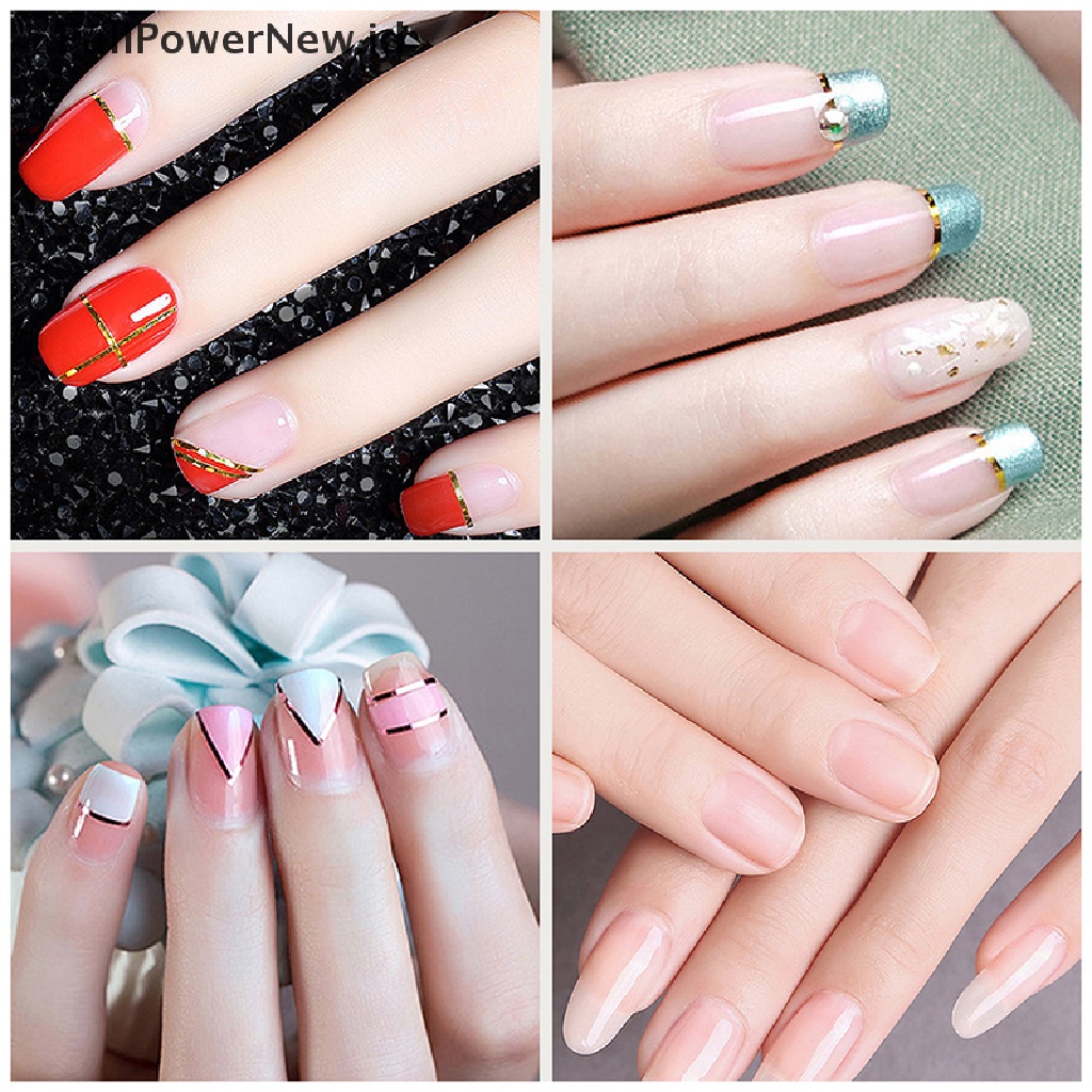 Power 21Pcs Nail Manicure Set Alat Perawatan Kuku Pedicure Files Buffer Spons Blok ID