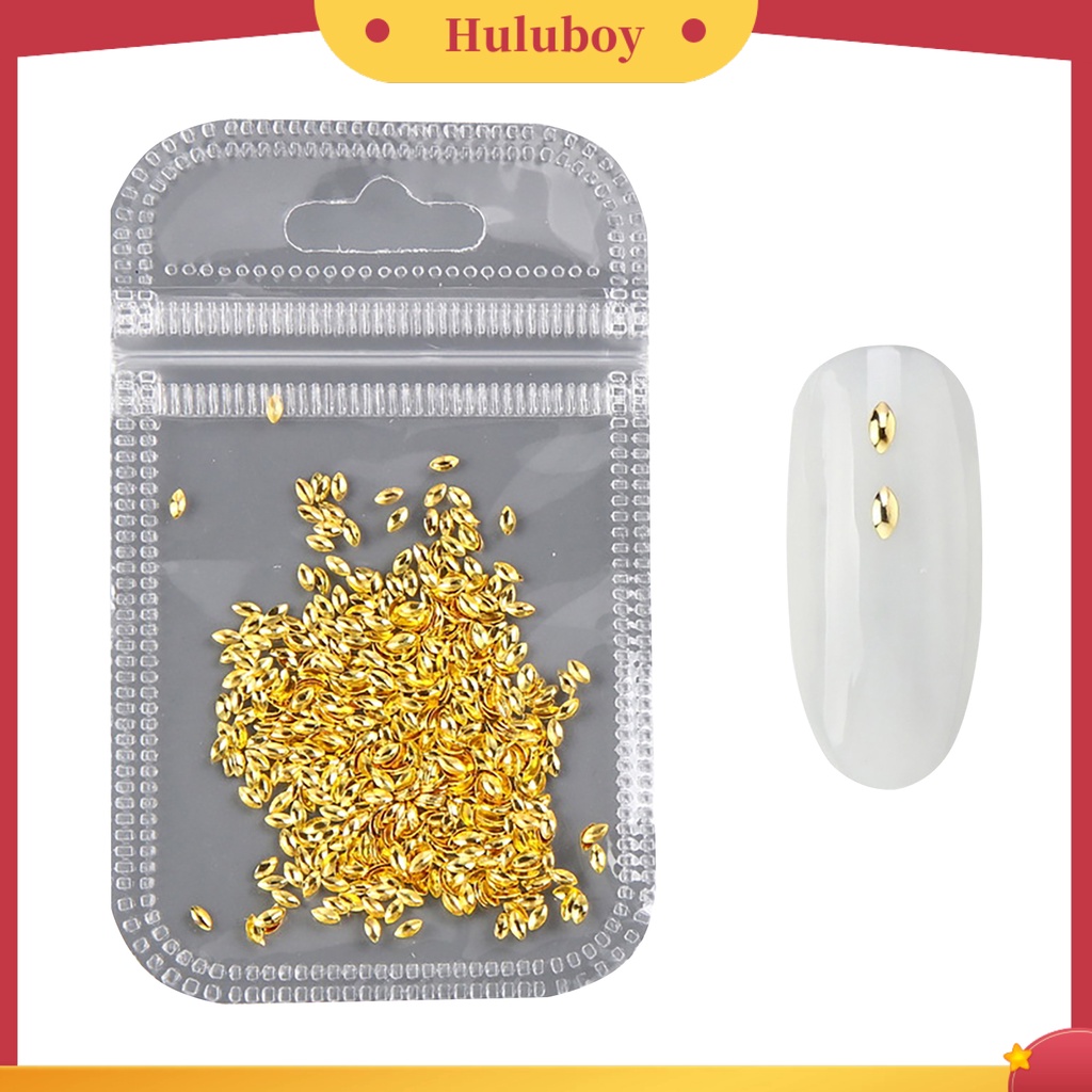 {In Stock} 500Pcs/Pack Stud Nail Art Desain Hollow Dekorasi Kuku Logam Fashion Manicure Rivet Sequin Untuk Kecantikan
