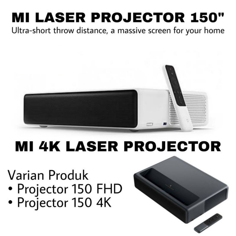 MI PROJECTOR 4K FHD - Mi Laser Projector 150" Full HD