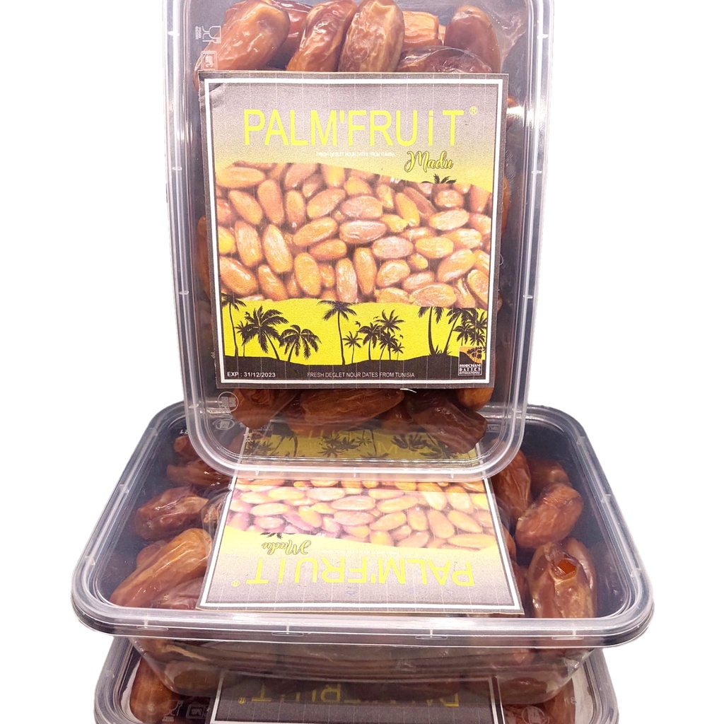 

[Ready-Stock] [NEW] kurma tunisia madu curah 1kg [kemasan box mika]
