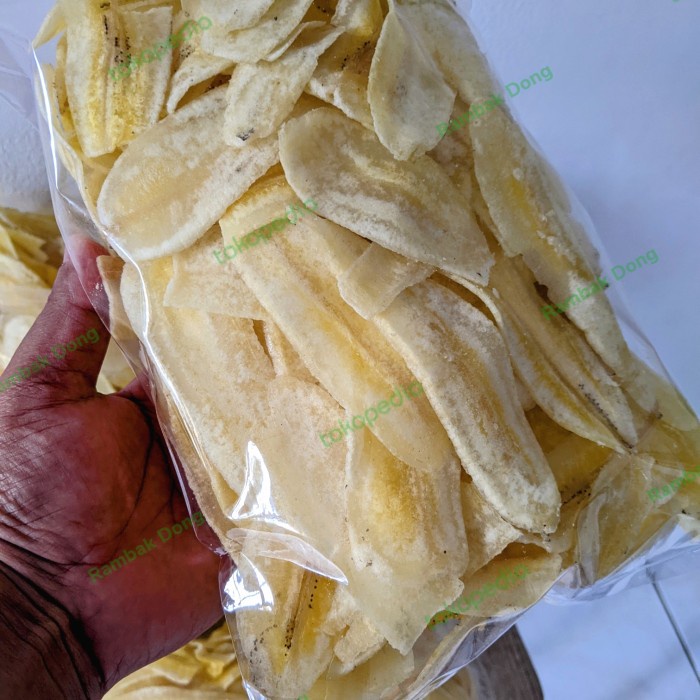 

✨NEW✨ -Keripik Pisang Kepok Super Rambak Dong Gurih Renyah 300 Gram- 1.1.23