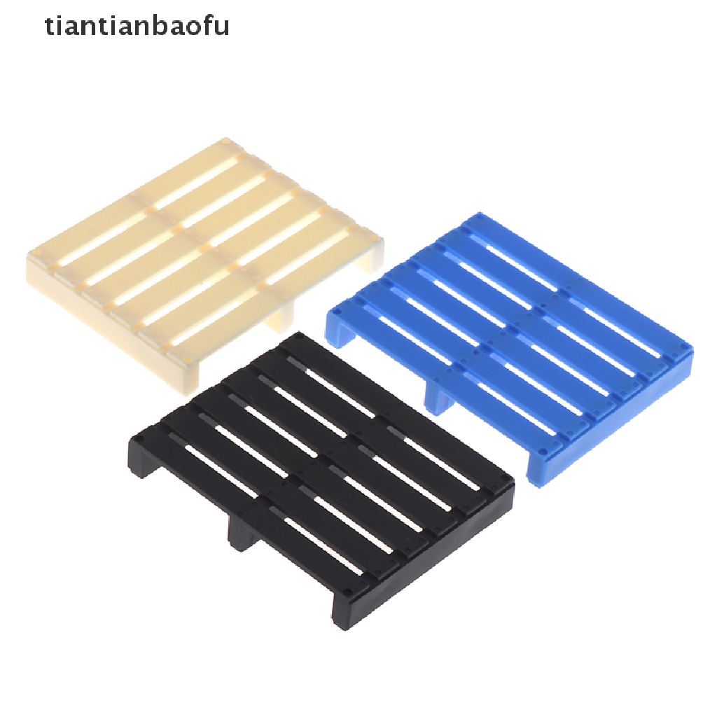 [tiantianbaofu] 1pc 1: 12rumah Boneka Miniatur Kargo Pallet Forklift Pallet Model Scene Decor Mainan Tatakan Gelas Pot Bunga Bantal Butik