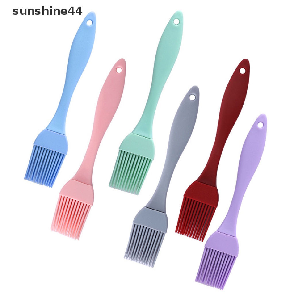 Sunshine Kuas Kue Baking Kuas Minyak Kuas Masak Silicone Kitchen Barbecue Brush ID