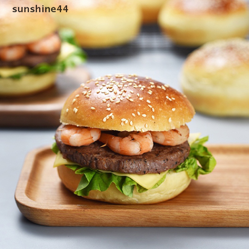 Sunshine Cetakan Kue Burger Bulat 4inch Loyang Chiffon Loyang Puding Cheese Cake Mold ID