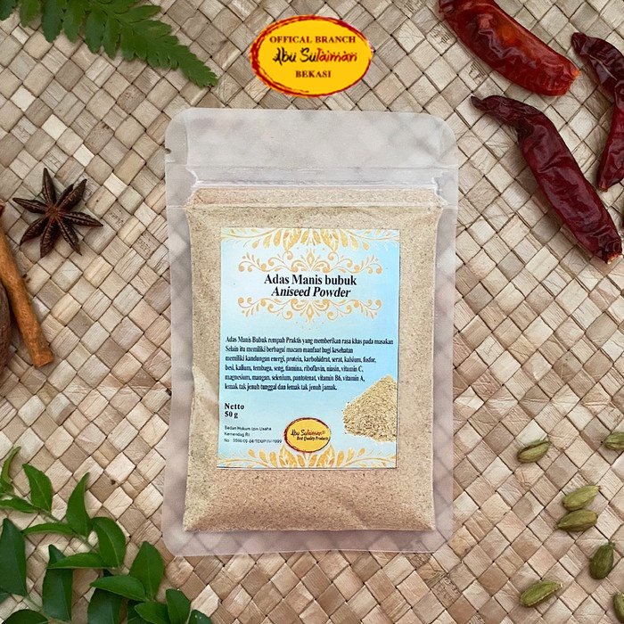 

Adas Manis Bubuk / Aniseed Powder Pilihan Abu Sulaiman