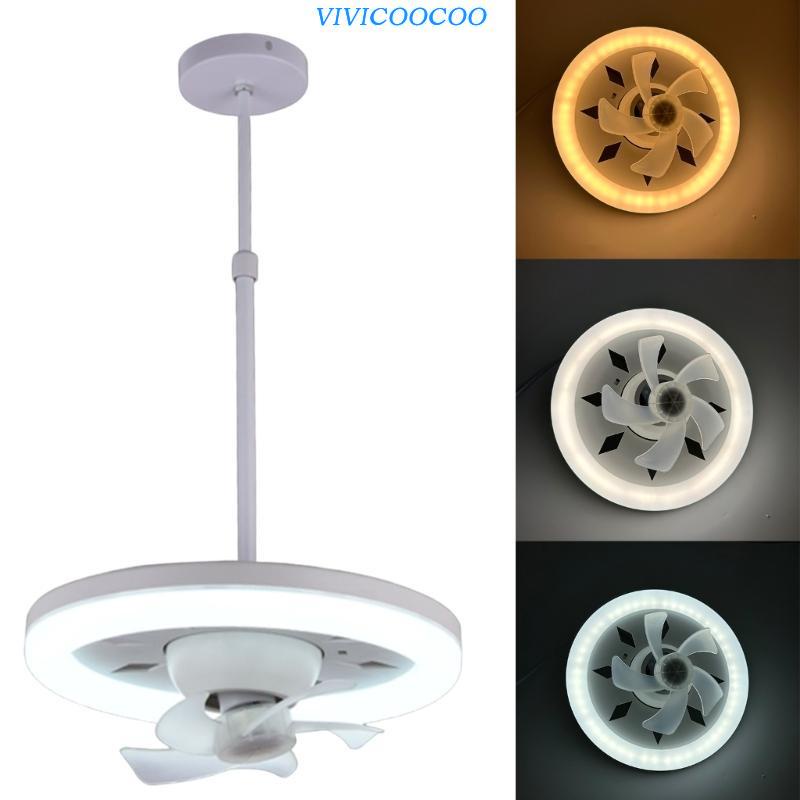 Vivi 2kabel Remot Control Timing Lampu Kipas Plafon LED 3kecepatan Angin 3kali Setting