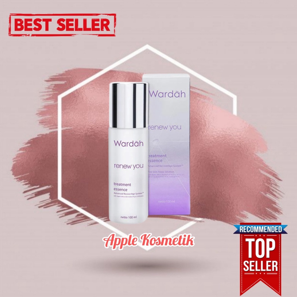 WARDAH Renew You Anti Aging Treatment Toner Essence 100ml - Apple_Kosmetik