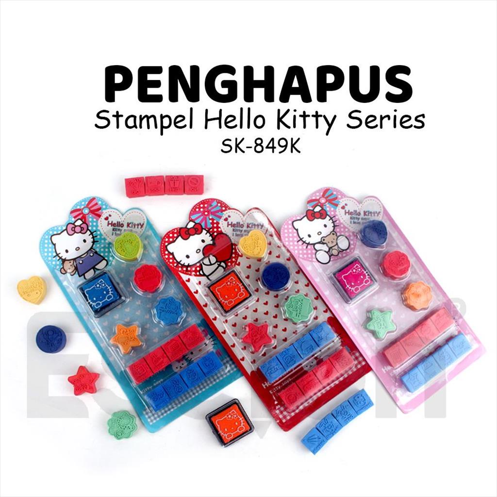 

Penghapus + Stempel Hellokitty 849k / Stempel Set Karakter