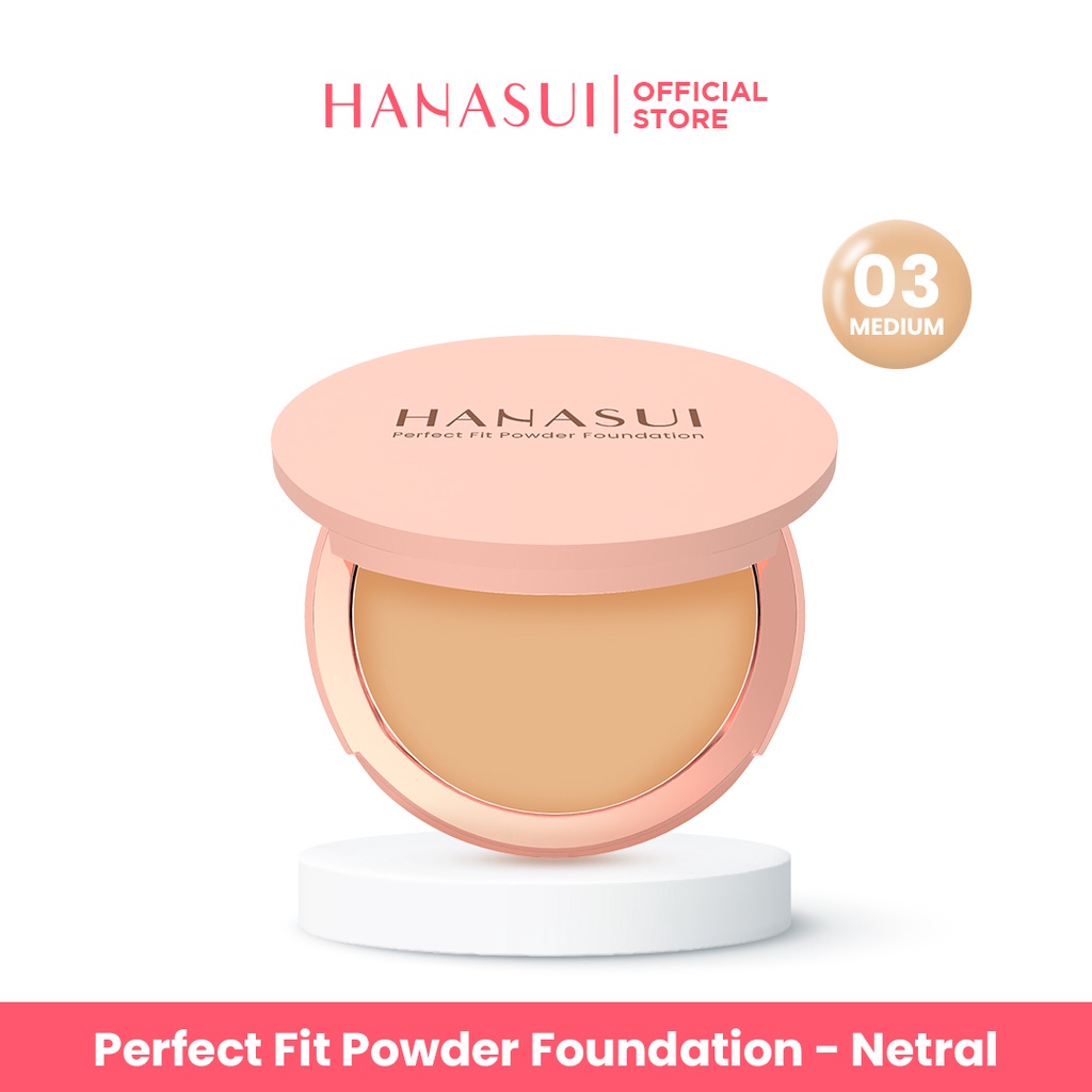 Hanasui Perfect Fit Powder Foundation RumahCantik354