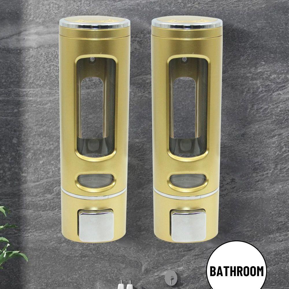 Populer Dispenser Sabun Cuci Tangan 400ML Manual Pemasangan Lubang Rumah Tangga Cleaning Shower Perlengkapan Kamar Mandi Rumah &amp; Tamu