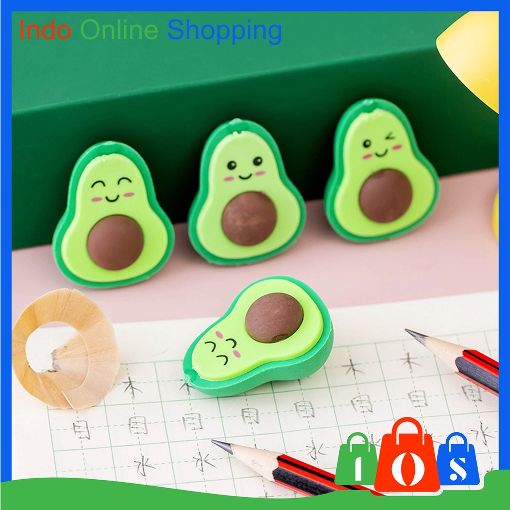 

Penghapus Pensil Import Karakter Avocado Eraser COD σ 844