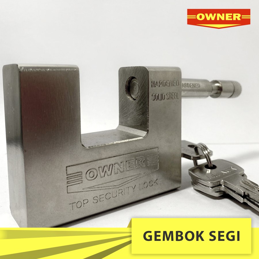 Gembok Pagar/Gembok Kotak 94mm Wing Lock Anti Maling