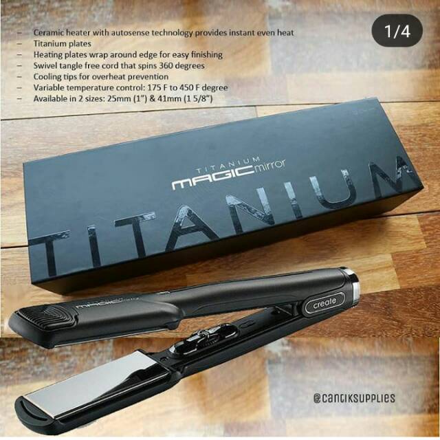 CATOK CREATE MAGIC MIRROR II TITANIUM 100%  ORIGINAL   Catok MAGIC MIROR by CREATE ORIGINAL