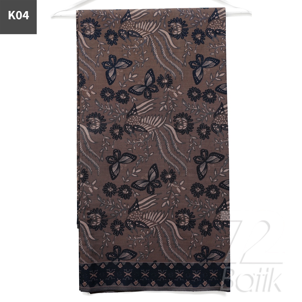 KAIN BATIK PREMIUM Bahan Katun Motif Kupu Kupu Two Tone Pagi Sore Warna Coklat Tua 723480 Cap 72 Jarik Jarit Samping Kebat Panjang Batik Katun Modern Premium Bahan Seragam Batik Pernikahan Kantor Keluarga Murah Kamen Jadi Batik Bali Lembaran