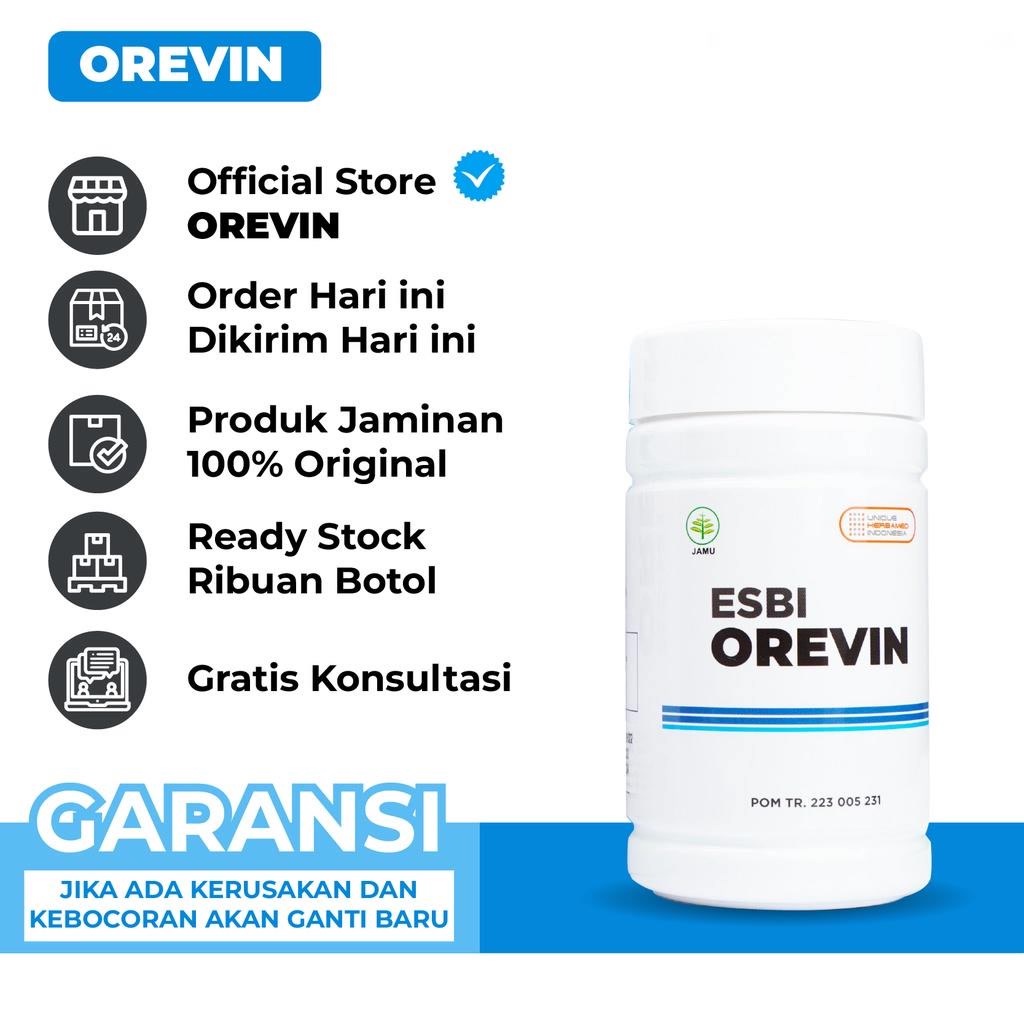 Kapsul ESBI OREVIN Herbamed Obat Herbal Membantu Mengatasi Kencing Manis Diabetes Asli Original 100%