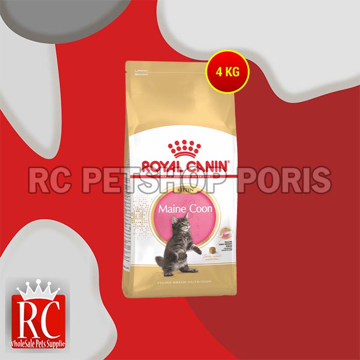 Cat Food / Makanan Kucing Royal Canin Kitten Maine Coon 4 Kg