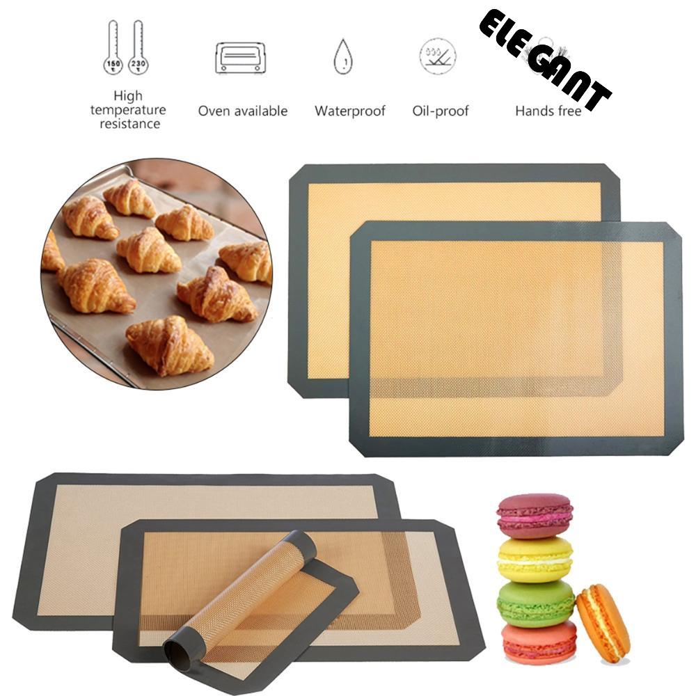 [Elegan] Baking Mat Kitchen/Keset Dapur/Alas Kue|Loyang Kue Kering Rumahan Silikon Oven Non Stick