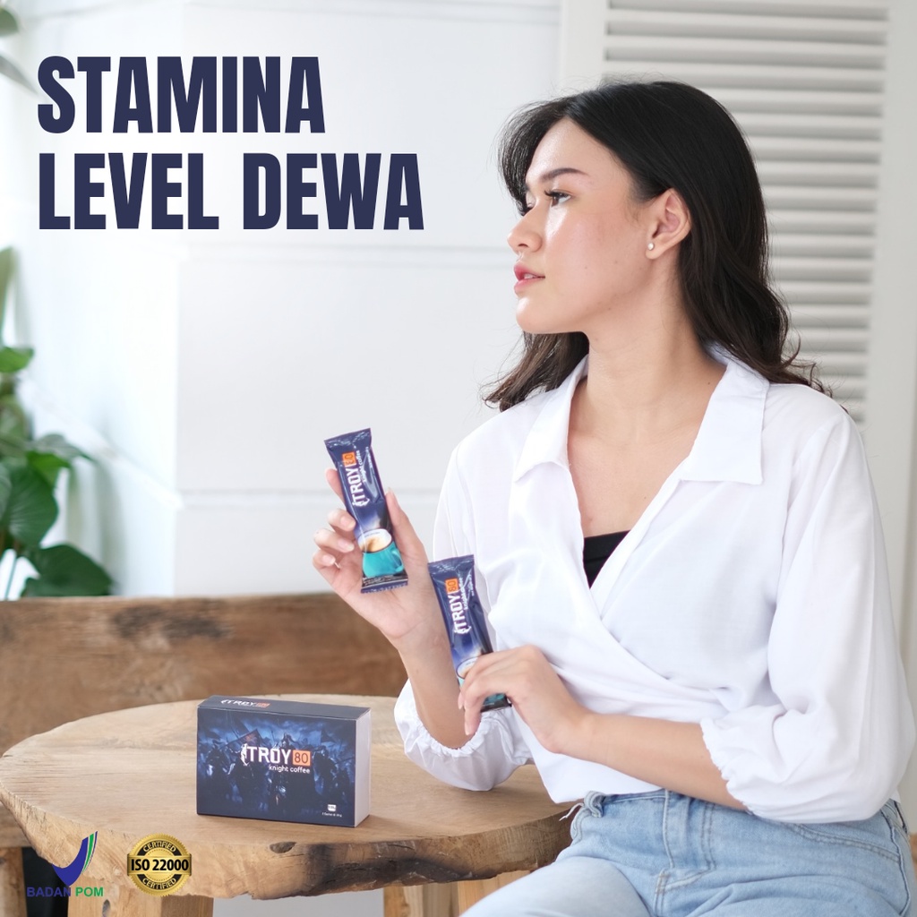 

Megah Sakti - Troy 80 Instant Coffee BOX - Kopi Pria Kejantanan 1 BOX Asli BPOM