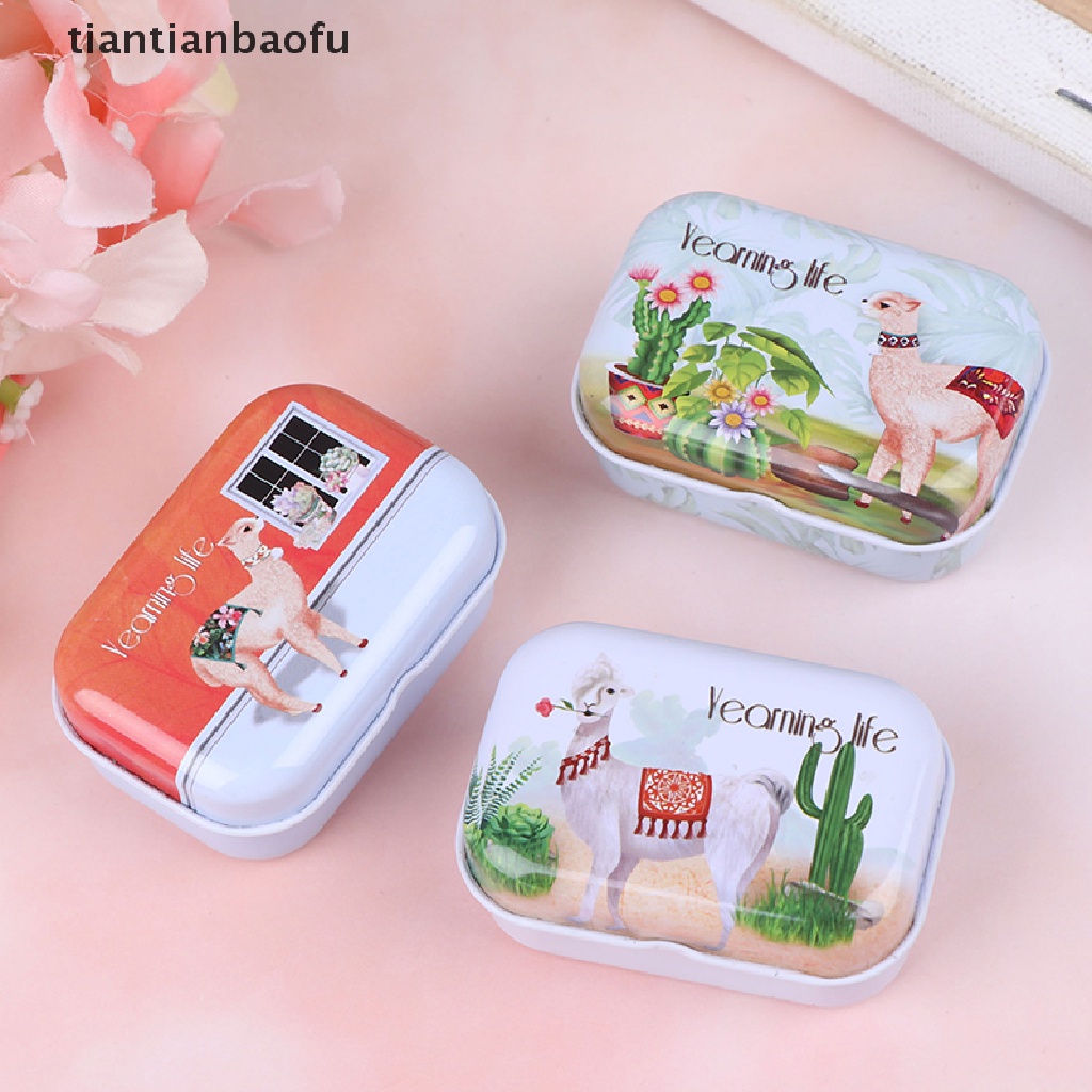 [tiantianbaofu] Yangtuo mini box Sealed jar packing Kotak Perhiasan candy box Penyimpanan Kecil Butik