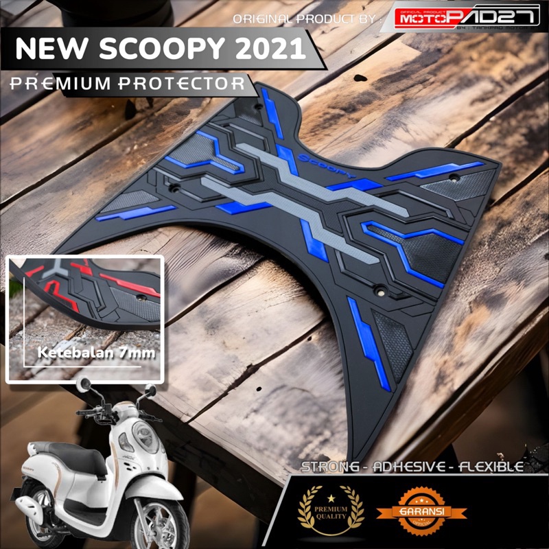 karpet new scoopy 2021 pijakan kaki scopy new 2021 premium