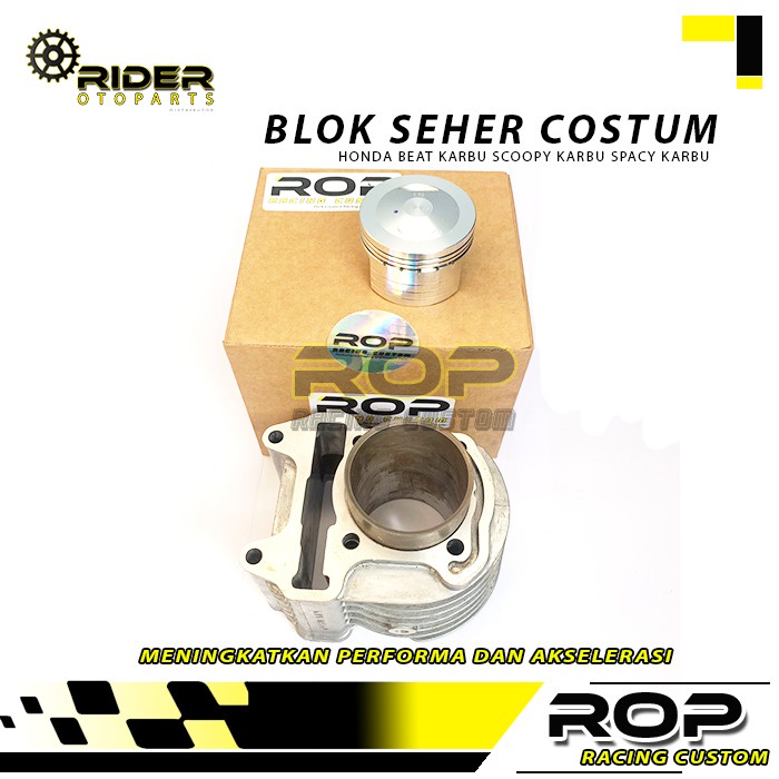 Blok Seher Bor Up ROP  RACING Custom Beat Karbu 53 54 55 56 57 58