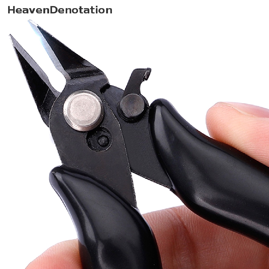 [HeavenDenotation] 3.5 Inch Diagonal Mini Plier Pemotong Kawat Elektronik Wire Cable Cutter Hand Tool HDV