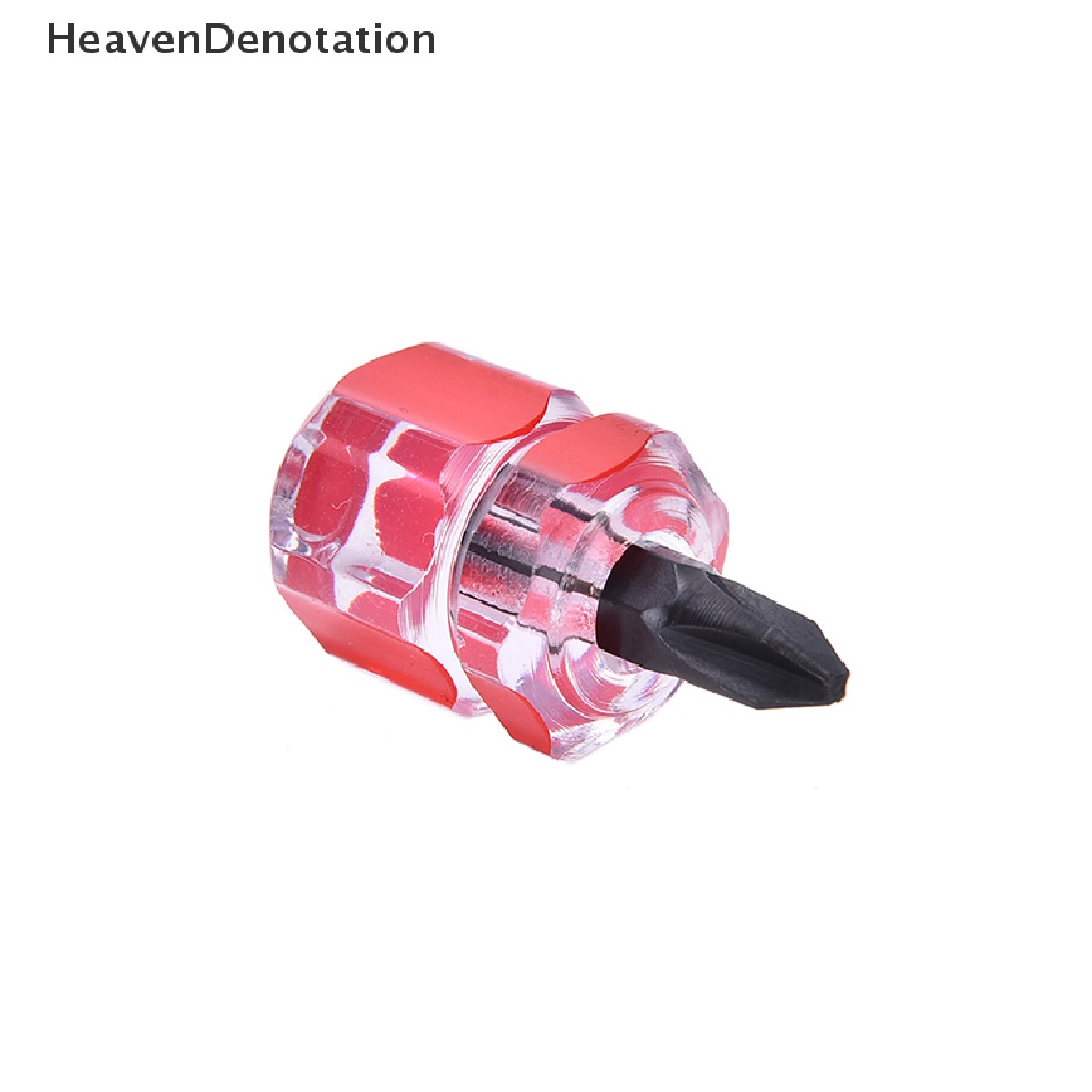 [HeavenDenotation] 2pcs Obeng Mini Screw Driver Pendek Kecil Split Repair Tools Kit Set, HDV