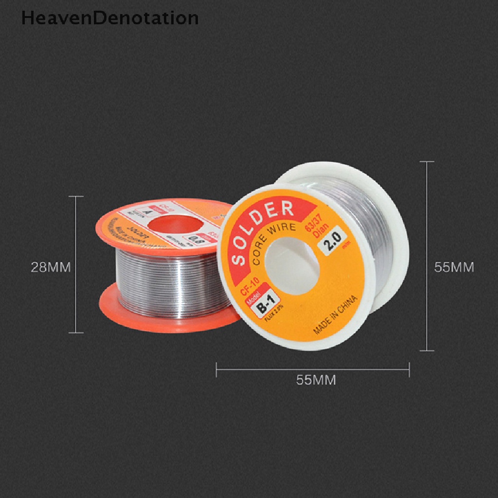 [Denotasi Surga] Kawat Solder Kemurnian Tinggi Rosin Core Tin Wire Berbagai Solder Elektronik Las HDV