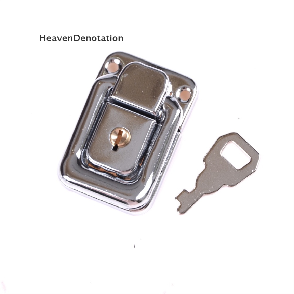 [HeavenDenotation] J402 Kotak Kabinet Kunci Persegi Dengan Kunci Spring Latch Catch Toggle Locks Hasp HDV