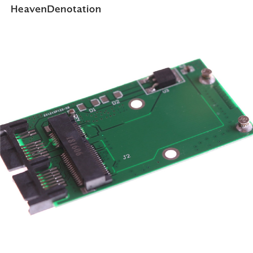 [HeavenDenotation] Mini Pcie Pci-e mSATA SSD Ke PCBA Kartu Converter Adaptor Micro SATA 1.8 &quot; 0 0 0 0 0 HDV