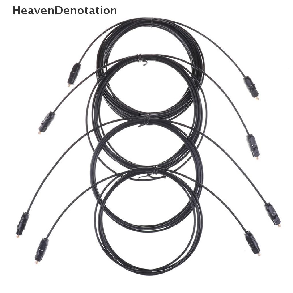 [HeavenDenotation] Kabel Audio Digital Fiber Optik TOSLink Hitam 1.5M 2M 3M 5M HDV