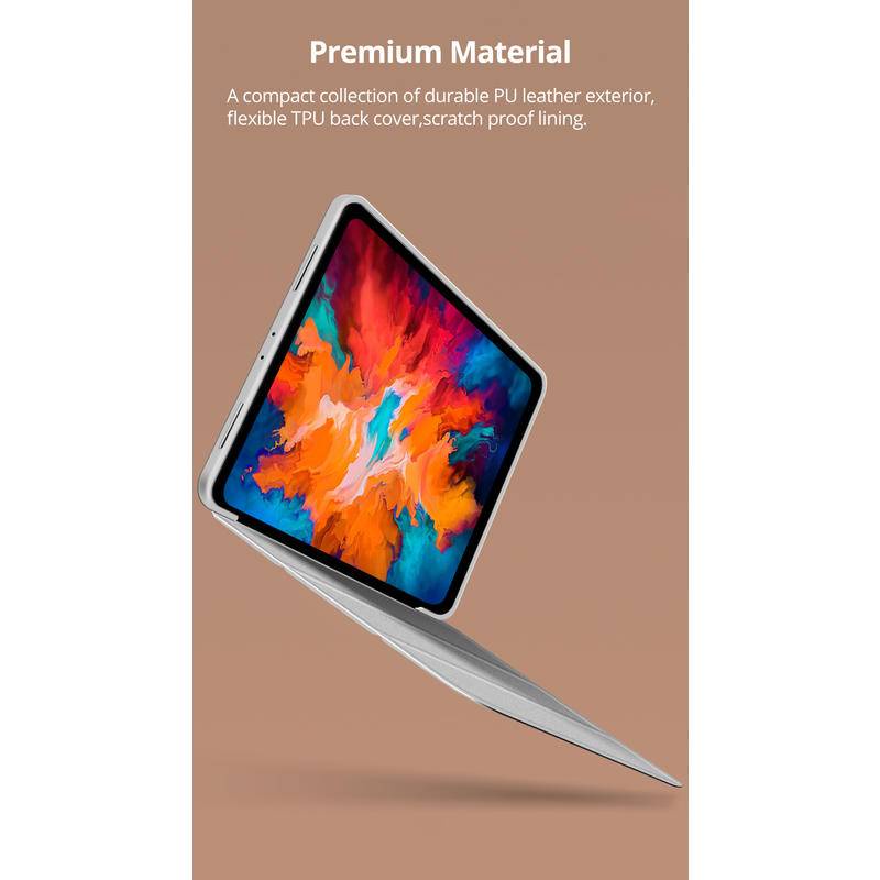 Untuk OPPO Pad Air2 10.36 inch Slim Magnetic Folding Stand Soft TPU Smart Cover Tablet