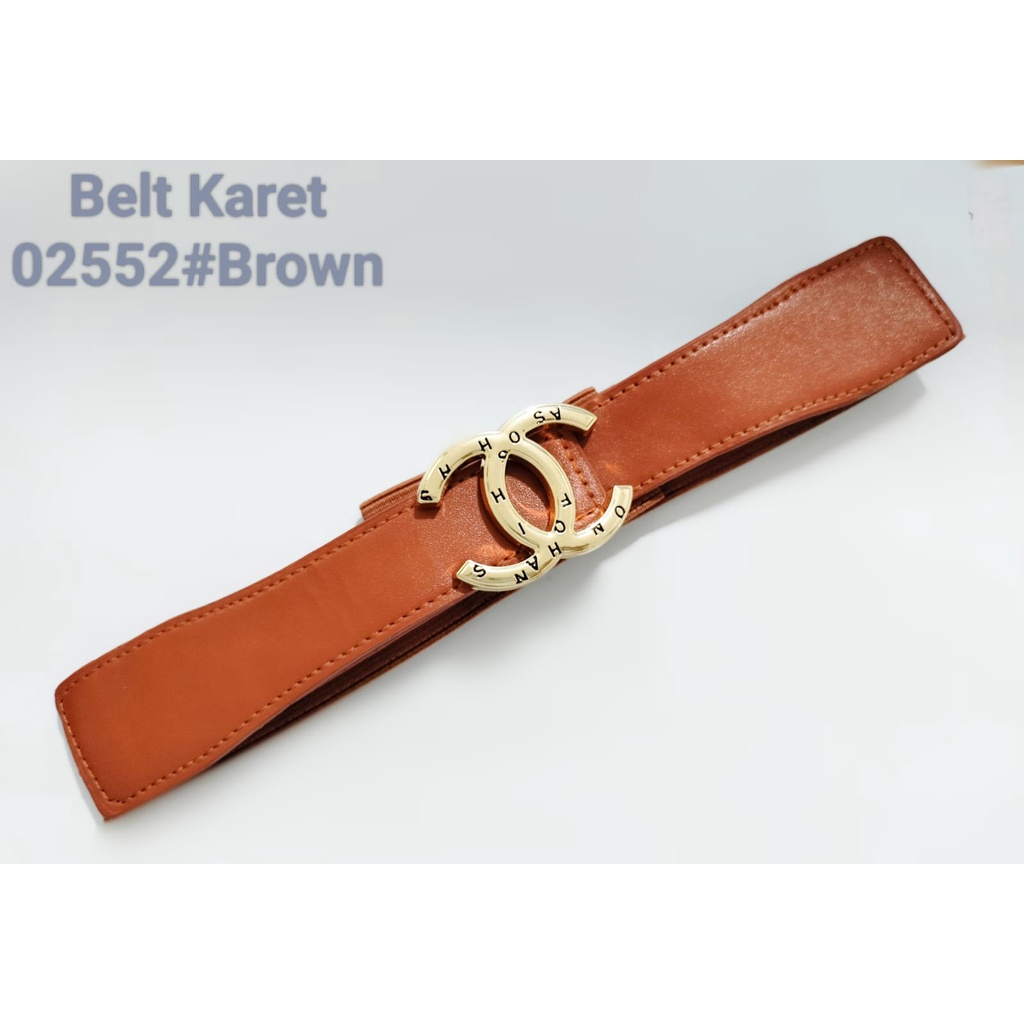 BELTSHOP NEW IKAT PINGGANG KARET IMPORT 02550-02555 TALI PINGGANG CEWEK FASHION