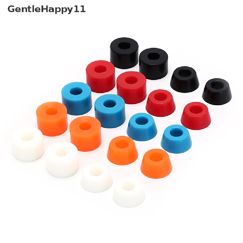 Gentlehappy 4pcs Skateboard PU Cushion Skateboard Roda Shockproof As Bushing Scooter id