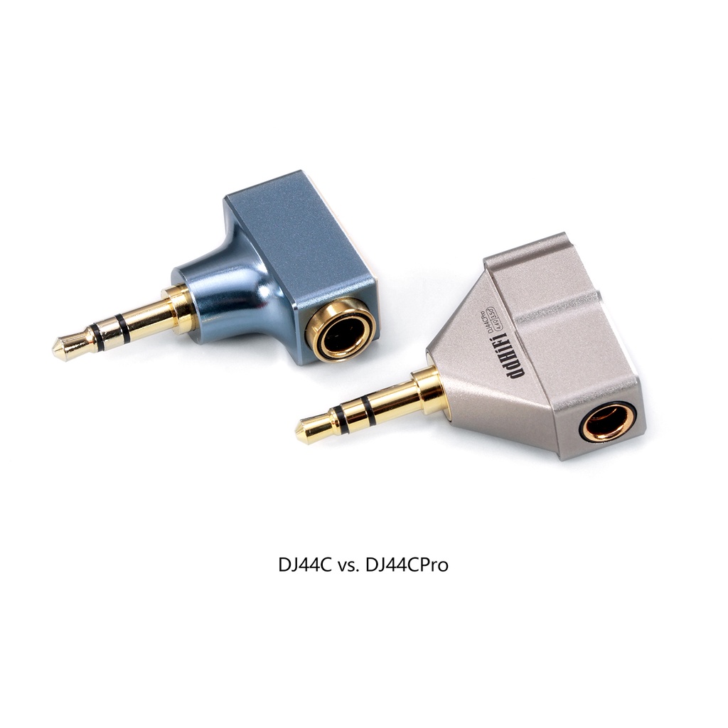 Dd ddHiFi DJ44CPro, Adapter Male 4.4mm Female to 3.5mm Canggih, Dengan Soket Earphone Pentaconn Dan Kawat Sambung Internal Nyx