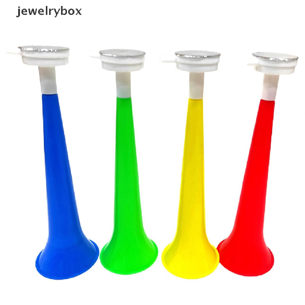 [jewelrybox] Cheer Plastic Horn Football Game Fans Alat Peraga Ceria Vuvuzela Kid Terompet Butik