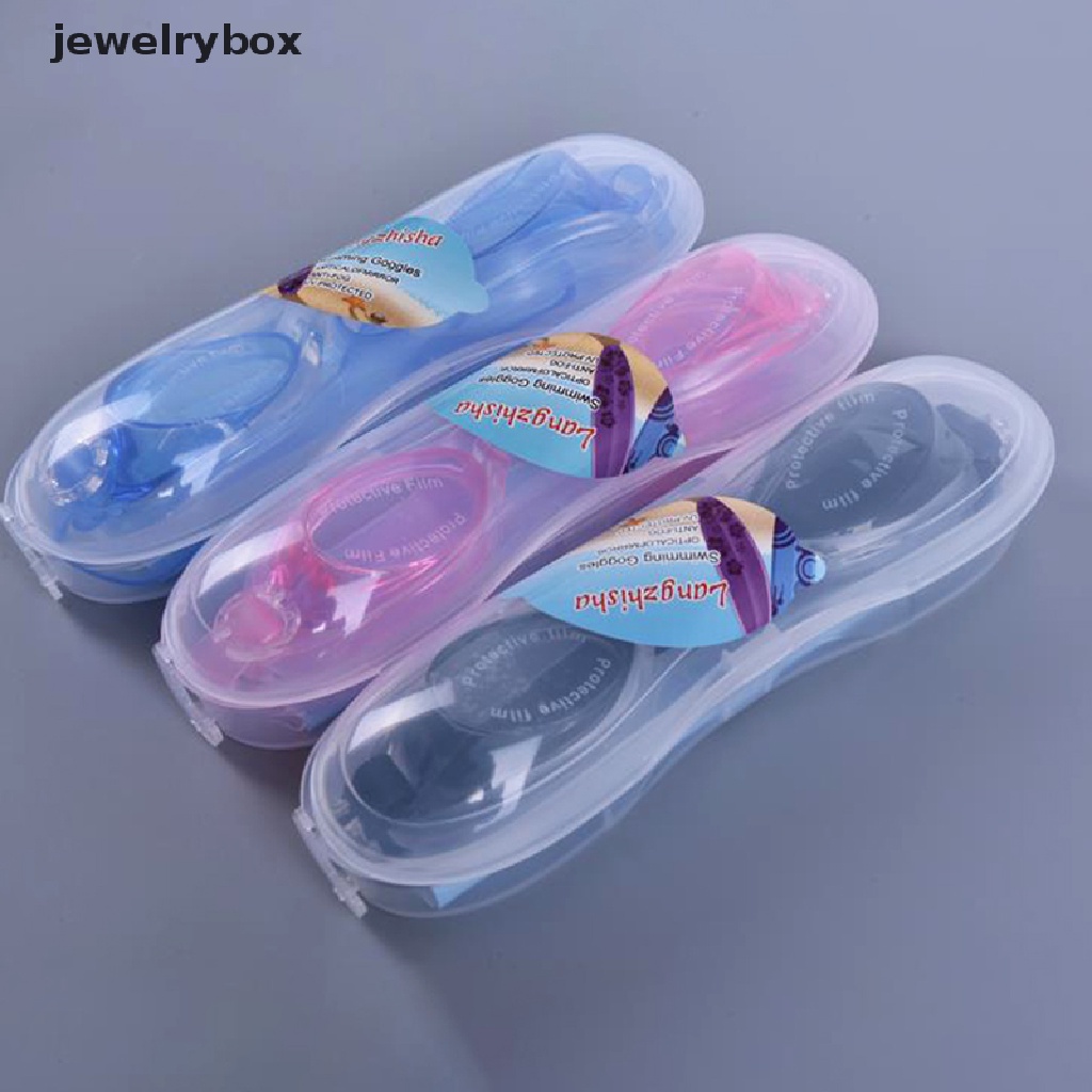 [jewelrybox] 1pc Kacamata Renang Profesional Anti-Kabut Tahan Air Kacamata Anak-Anak Dengan Butik Penyumbat Telinga