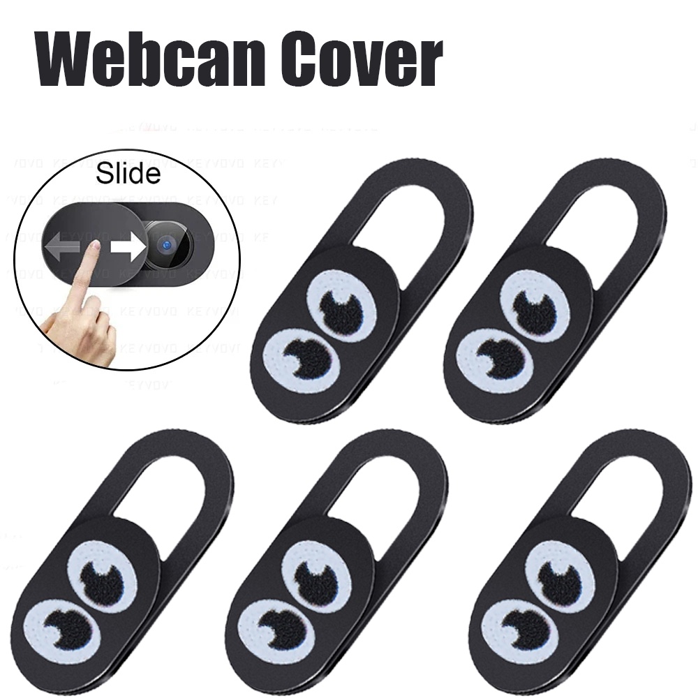Universal Slider Lens Cover Pelindung Kamera Protector Phone Antispy Tablet Metal Plastik Privasi Sticker Lensa WebCam