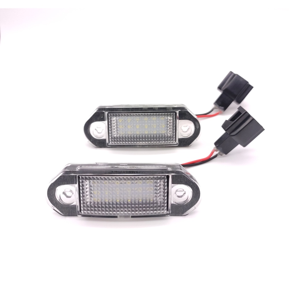 2pcs Lampu Plat Nomor LED Putih Kecerahan Tinggi Lampu Plat Nomor Untuk VW Golf MK3 Vento Jetta GOL Untuk Skoda Octavia