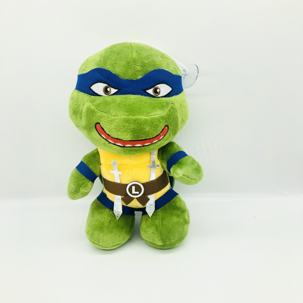 Kawaii Plush Toy Ninja Turtles Leonardo Donatello Boneka Anime Karakter Anime Raffaele Mikey Boneka Mainan Anak