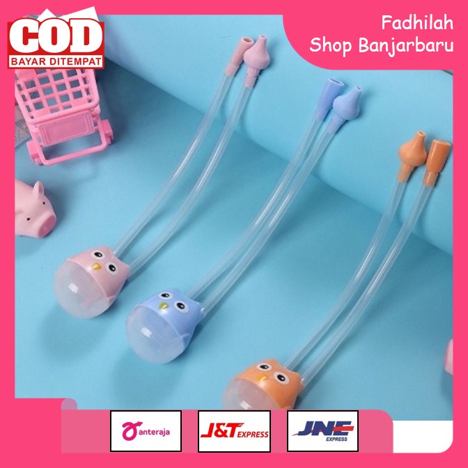 NASAL ASPIRATOR ALAT SEDOT INGUS BAYI PEMBERSIH HIDUNG BAYI KARAKTER MODEL SELANG | FADHILAH SHOP BJB