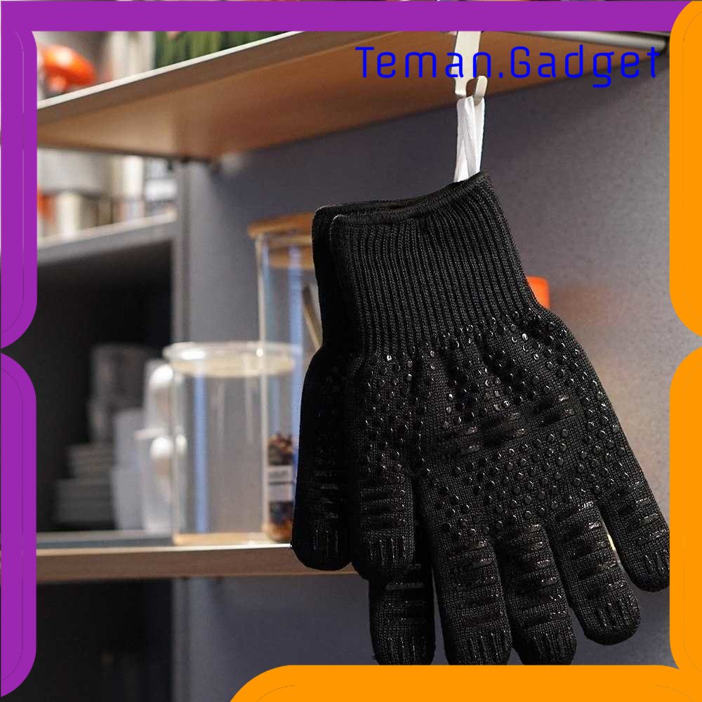 TG -  DPR Weibolshout Sarung Tangan Anti Pisau &amp; Panas Heat Resistant Oven - W43