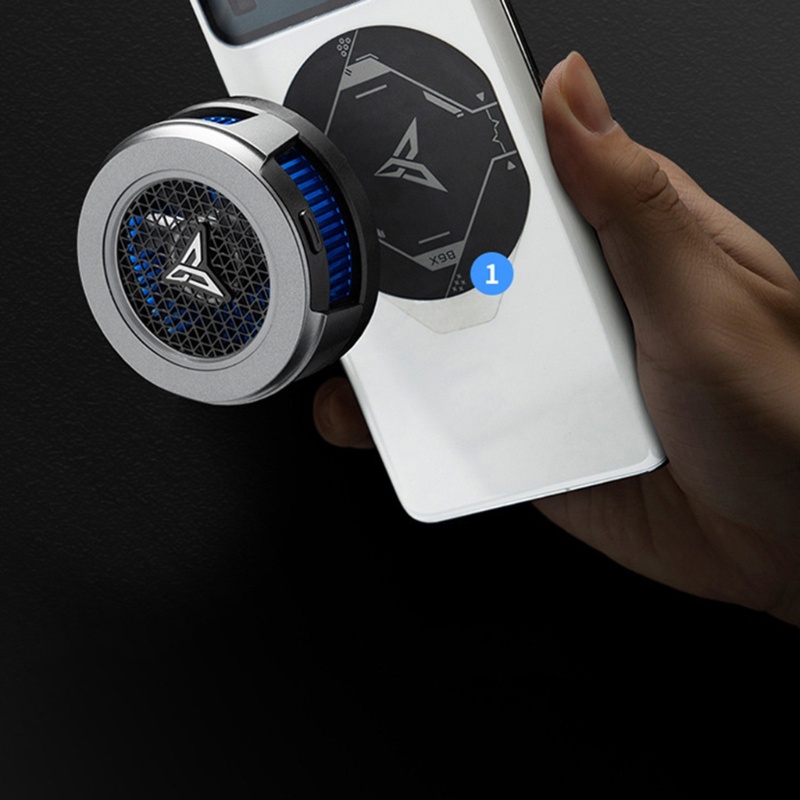 Vivi Radiator Semikonduktor Dengan Lampu RGB Kipas Pendingin Silent Rapid Cooler Flydigi B6