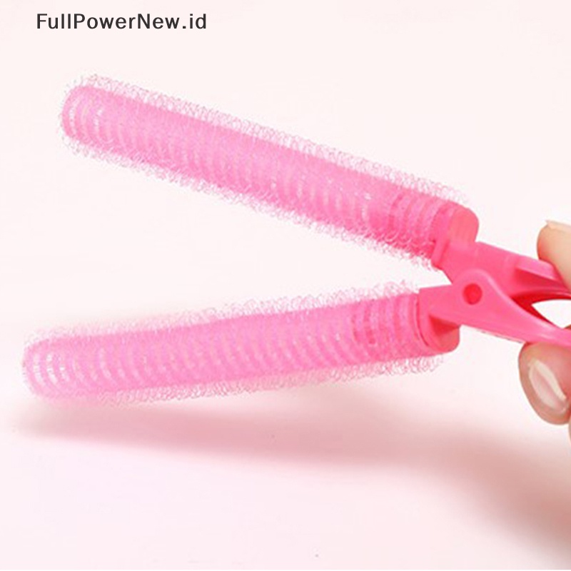 Power Rambut Akar Berbulu Klip Lazy Perm Air Bangs Volume Styling Hairpin Curling Tube ID