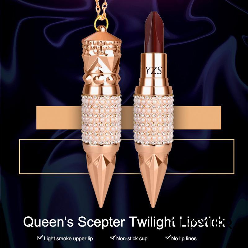 【COD】3 In 1 Lipstick Matte Lipstik Tahan Lama Dan Anti Air Lipstik Queen Scepter Tricolor Lipstik Makeup-CH