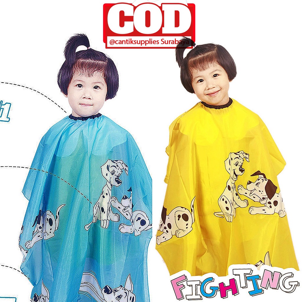 Kain Kep / Kip Potong panjang Rambut Salon Barber ANAK