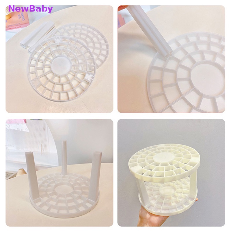 Newbaby Makeup Brushes Storage Kapasitas Besar Tempat Kuas Kosmetik Air-Dry Stand Rack ID