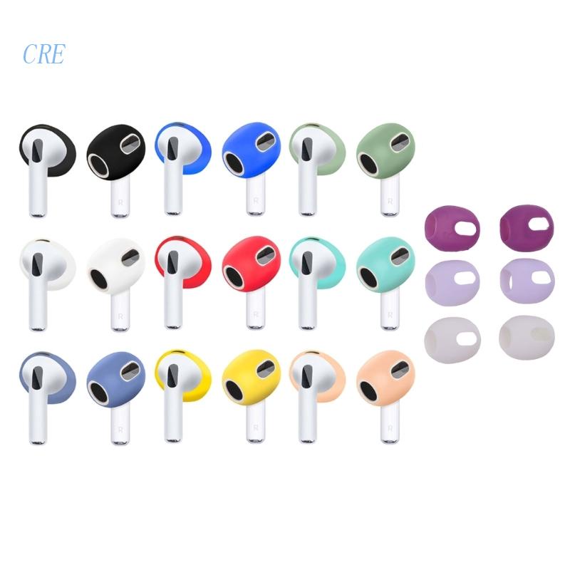 Cre Silikon Earbuds Earpads Earphone Case Cover Untuk Pods3 Headphone