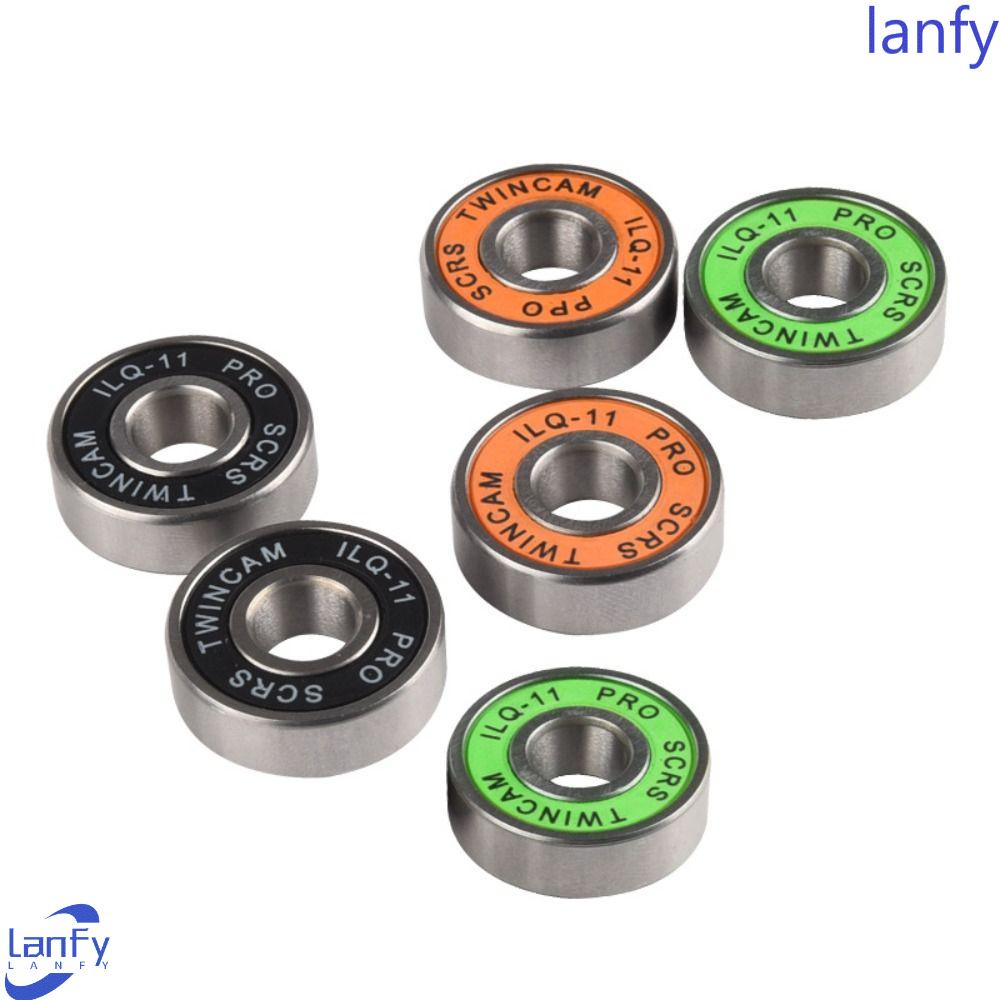 Lanfy Bantalan Skuter Tidak Berisik Pulley Bearing Alat Bantalan Bola Untuk Papan Skate Bantalan Skate Untuk Scooter Skateboard Wheel Bearing